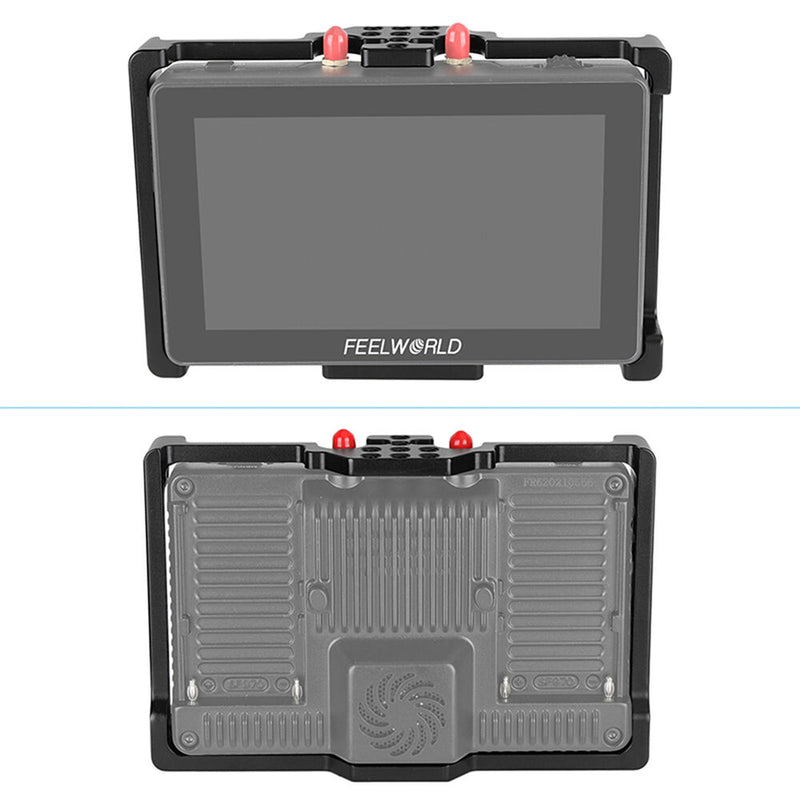 CAMVATE Form-Fitting Exclusive Cage for FeelWorld FT6/FR6 5.5" Monitor