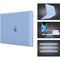 TechProtectus Hard-Shell Case with Keyboard Cover and Screen Protector for Apple 13" MacBook Air (Serenity Blue)