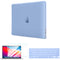 TechProtectus Hard-Shell Case with Keyboard Cover and Screen Protector for Apple 13" MacBook Pro M1/M2 (Serenity Blue)