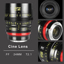 Meike 24mm T2.1 FF Prime Cine Lens (EF Mount)