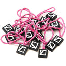 CineBags Zipper Pulls (15-Pack, Pink)