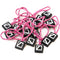 CineBags Zipper Pulls (15-Pack, Pink)