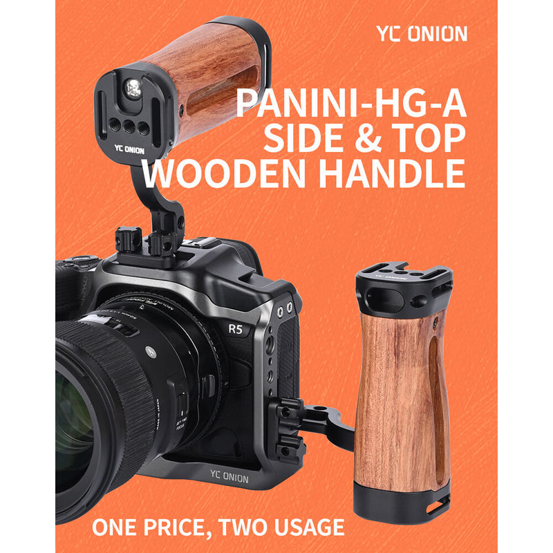 YC Onion Panini Wooden Side/Top Handle