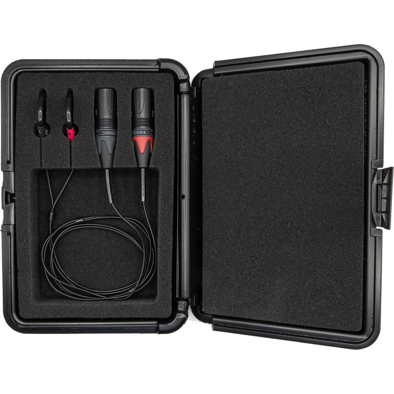 SonicPresence SP15 PRO On-Ear XLR Binaural Microphone for Spatial Audio