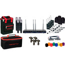 VocoPro 4-Channel Digital Wireless Handheld/Headset Microphone System with Bags and Accessories (900 MHz)
