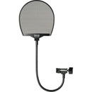 512 AUDIO Microphone Pop Filter with Gooseneck C-Clamp