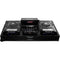 Odyssey Industrial Board Glide-Style Universal Case for 12" DJ Mixer and Two Pioneer CDJ-3000 (Black on Black)