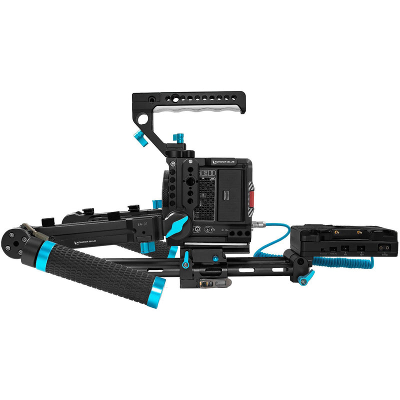 Kondor Blue Ultimate Camera Rig for RED KOMODO (Black, Gold Mount)