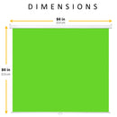 KHOMO GEAR Pull Down Green Screen Backdrop (84 x 84")