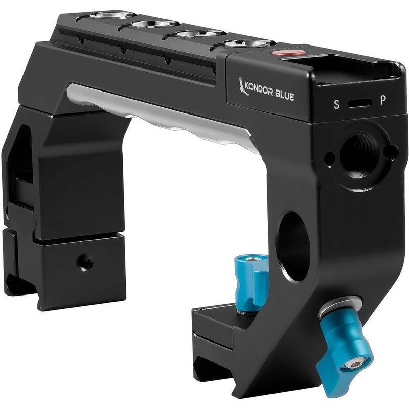 Kondor Blue NATO Top Handle with Record Stop/Start Trigger for URSA Mini (Raven Black)