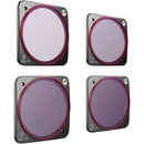 PGYTECH ND/PL Filter Set for DJI Action 2 (4-Pack)