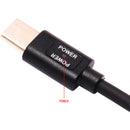 DigitalFoto Solution Limited USB Type-C to 2-Pin Coiled Power Cable for BMPCC