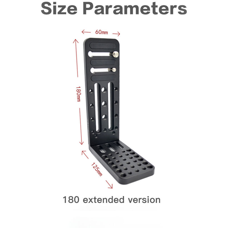 DigitalFoto Solution Limited R180 L-Shaped Vertical Clapper Bracket (7.1")