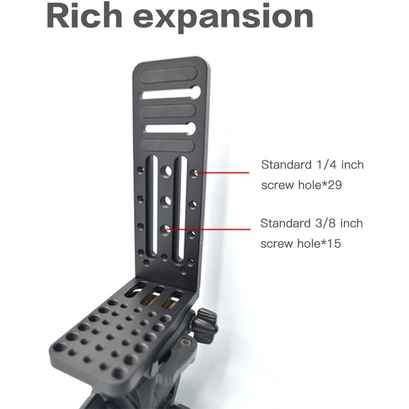 DigitalFoto Solution Limited R180 L-Shaped Vertical Clapper Bracket (7.1")