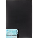 Itoya ProFolio Archive-All Storage Box (13 x 19", Black)