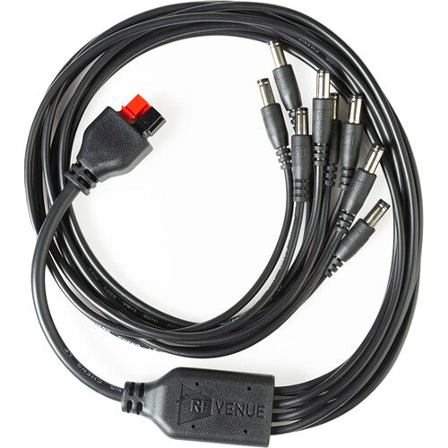 RF Venue DC Octopus 8-Connector Power Distribution Cable