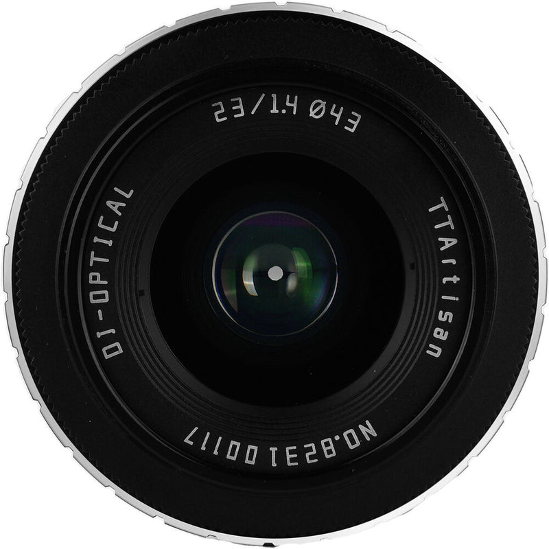 TTArtisan 23mm f/1.4 Lens for Sony E (Black & Silver)