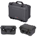 Nanuk 918 Waterproof Carry-On Hard Case with Lid Organizer (Graphite)