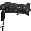 Nanlite Projection Attachment for Bowens Mount with 19&deg; Lens