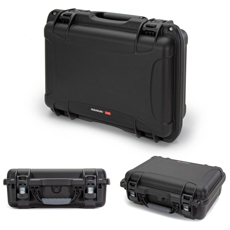 Nanuk 925 Case with Lid Organizer & Padded Divider (Black)