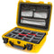 Nanuk 925 Case with Lid Organizer & Padded Divider (Yellow)