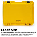 Nanuk 925 Case with Lid Organizer & Padded Divider (Yellow)