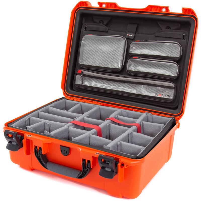 Nanuk 940 Pro Photo Kit/Camera Case (Orange)