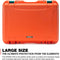 Nanuk 940 Pro Photo Kit/Camera Case (Orange)