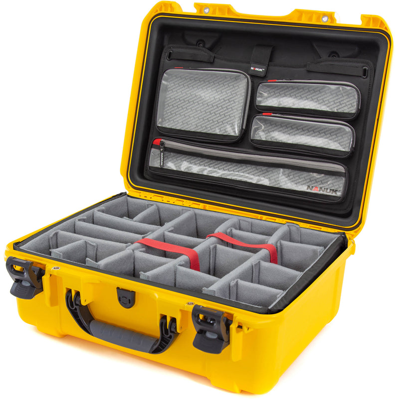 Nanuk 940 Pro Photo Kit/Camera Case (Yellow)