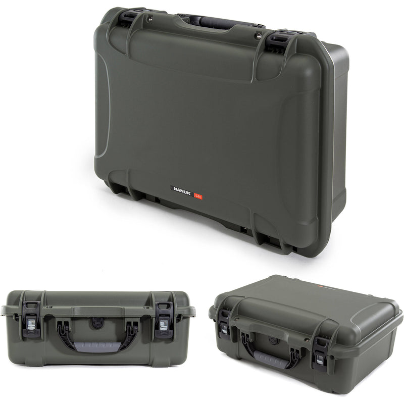 Nanuk 940 Pro Photo Kit/Camera Case (Olive)