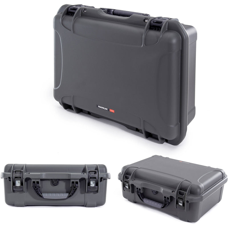 Nanuk 940 Pro Photo Kit/Camera Case (Graphite)