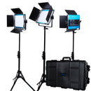 Dracast LED500 X-Series Daylight 3-Light Kit with Injection-Molded Travel Case