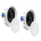 Pyle Pro PDIC60T 6.5" Two-Way In-Ceiling Speaker System with Transformer (Pair)