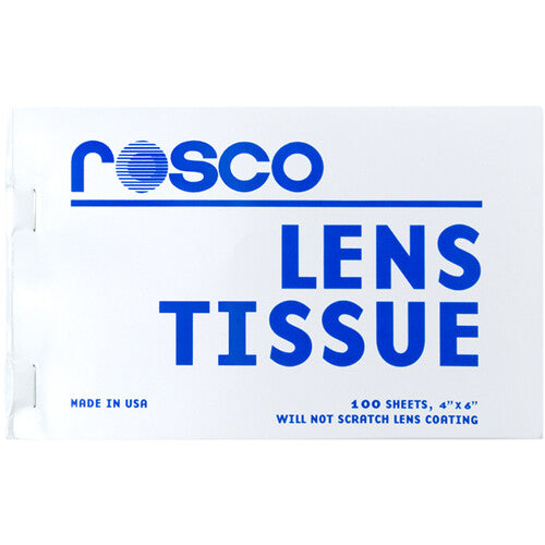 Rosco Lens Tissue Pad (100 Sheets, 4 x 6")