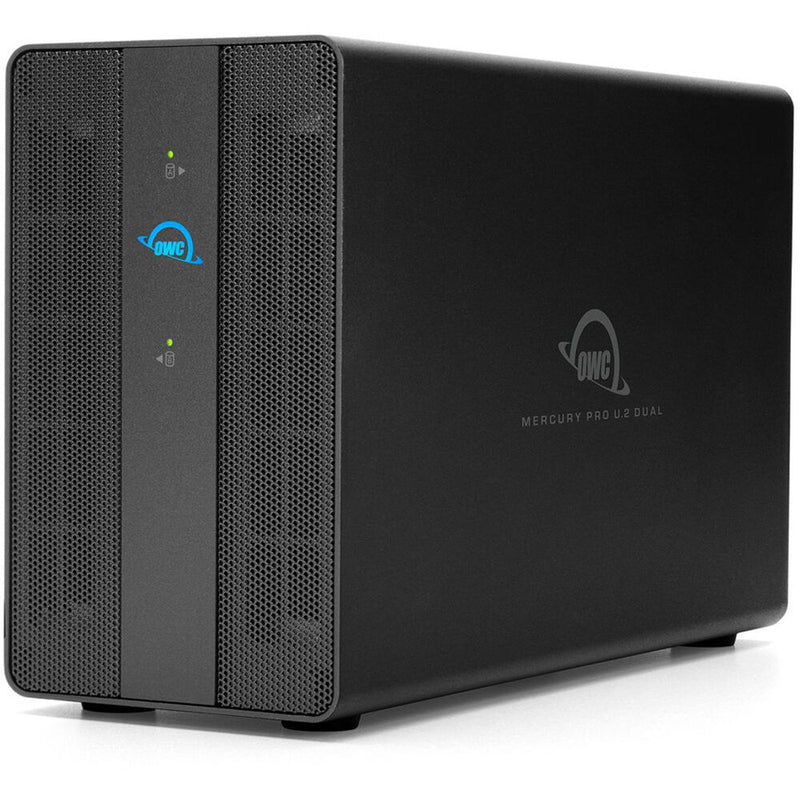 OWC Mercury Pro 32TB U.2 8-Drive SSD 2-Bay Thunderbolt 3 RAID Array