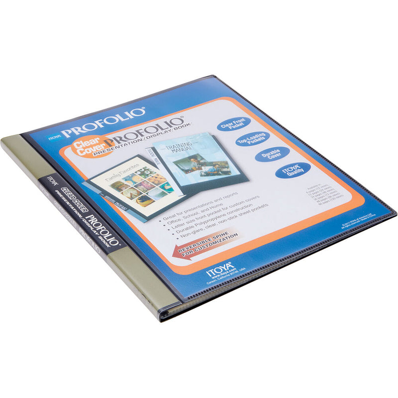 Itoya ProFolio with Clear Cover (12-Pack, 8.5 x 11")