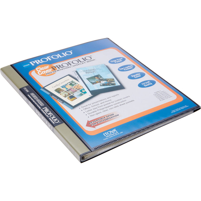 Itoya ProFolio with Clear Cover (24-Pack, 8.5 x 11")