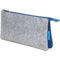 Itoya ProFolio Midtown Pouch (Gray/Blue, 5 x 9")