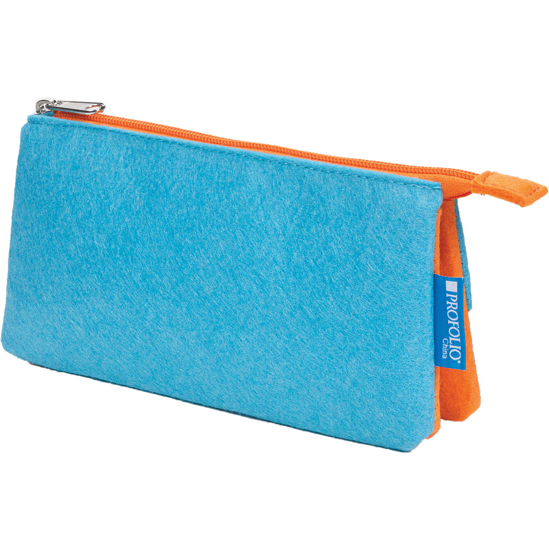 Itoya ProFolio Midtown Pouch (Ocean/Orange, 4 x 7")