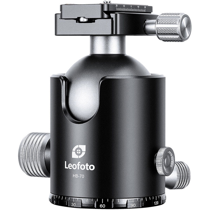 Leofoto HB-70 Professional Ball Head for Heavy Gears