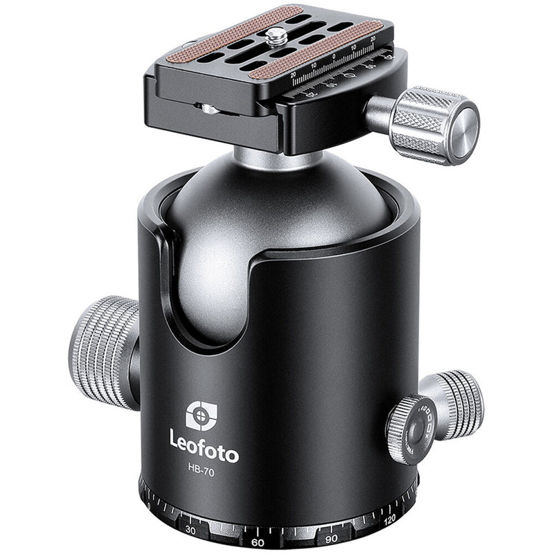 Leofoto HB-70 Professional Ball Head for Heavy Gears