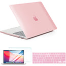 TechProtectus Hard-Shell Case with Keyboard Cover and Screen Protector for Apple 13" MacBook Air (Rose Quartz)