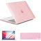 TechProtectus Hard-Shell Case with Keyboard Cover and Screen Protector for Apple 13" MacBook Air (Rose Quartz)