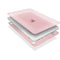 TechProtectus Hard-Shell Case with Keyboard Cover and Screen Protector for Apple 13" MacBook Pro M1/M2 (Rose Quartz)