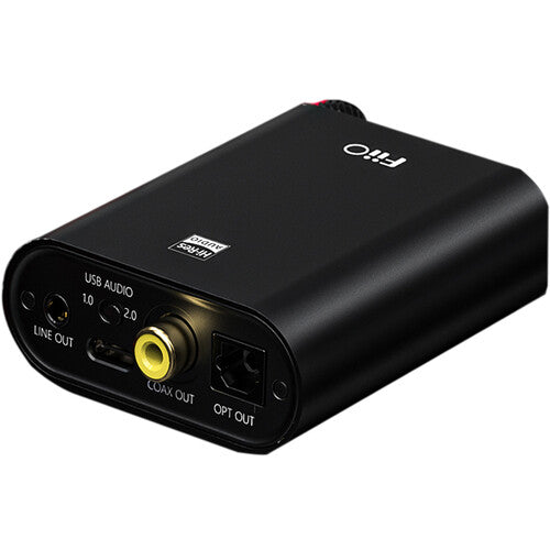 FiiO K3 V2 Desktop DAC and Headphone Amplifier (Black)