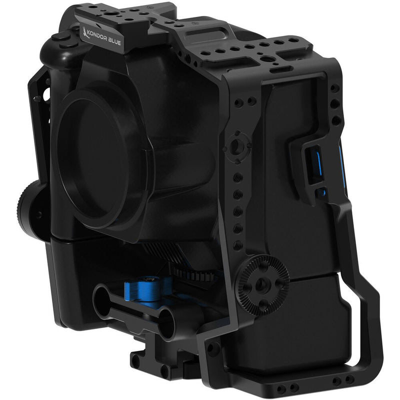 Kondor Blue Battery Grip Cage for BMPCC 6K Pro (Black)