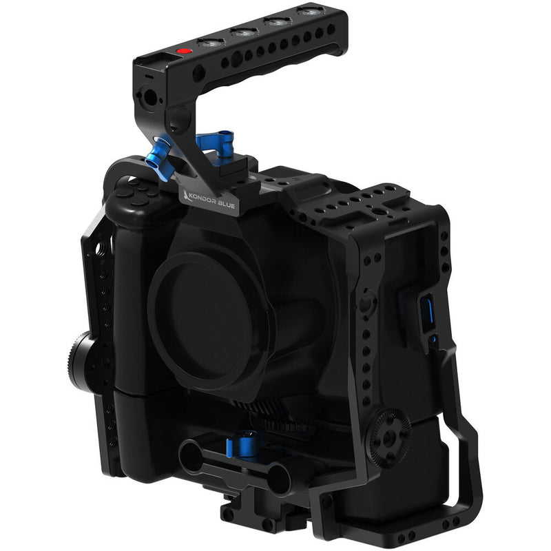 Kondor Blue Battery Grip Cage for BMPCC 6K Pro (Black)