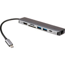 Rocstor USB-C Multiport Adapter Hub (Aluminum)