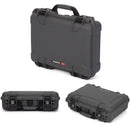 Nanuk 910 Waterproof Hard Case with Foam Inserts for GoPro HERO9 & HERO10 (Graphite)