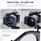 K&F Concept X PRO Square Filter Holder System (95mm CPL + Square ND8/64/1000 + 4 Adapter Rings)